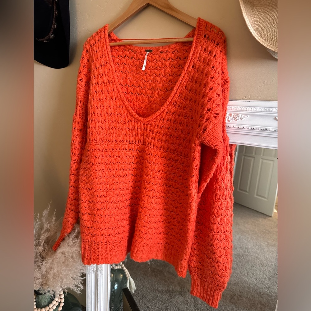 Free People oversized sweater